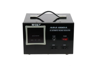 ディスプレイ付き単相メーター AVR-2-1000va 電圧レギュレーター スタビライザー